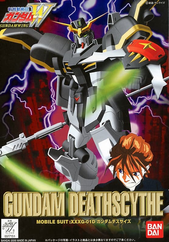 XXXG-01D Gundam Deathscythe - Box Art