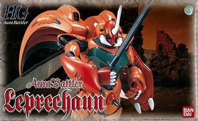 HG Aura Battler Leprechaun - Box Art