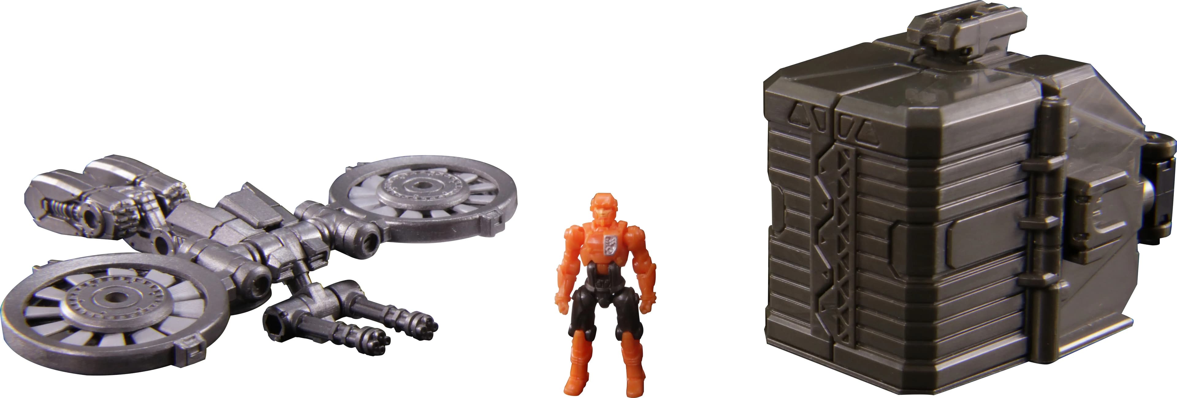 Diaclone DA-12 Powered System Gyroscepter - Box Art