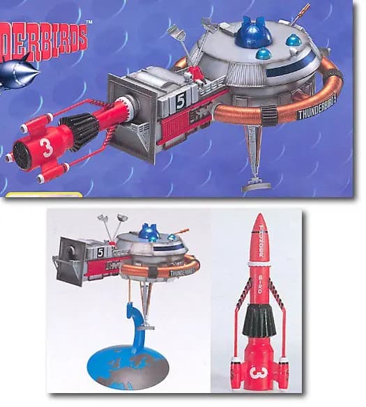 Thunderbird #3 & #5 - Box Art