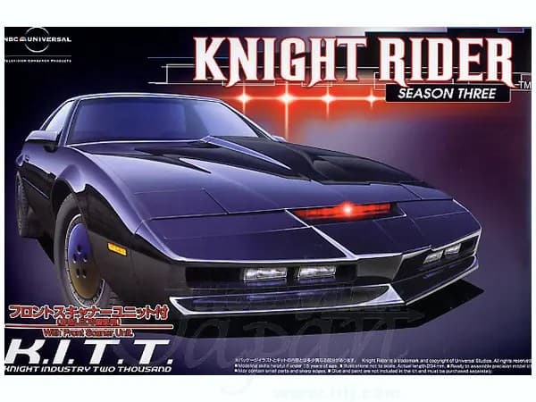 Knight Rider Season 3 K.I.T.T. w/Front Scanner - Box Art