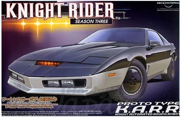 Knight Rider Season 3 Prototype K.A.R.R. (Pre-Pain - Box Art