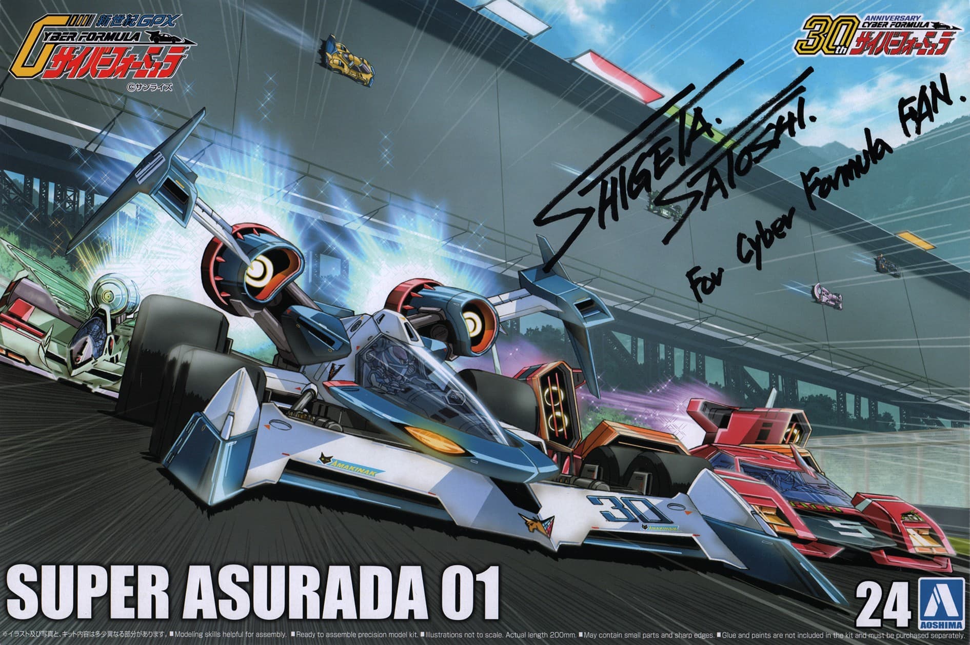 Cyber Formula: Super Asurada 01 - Box Art