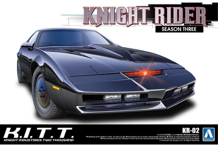 Knight Rider Knight 2000 K.I.T.T. Season III - Box Art