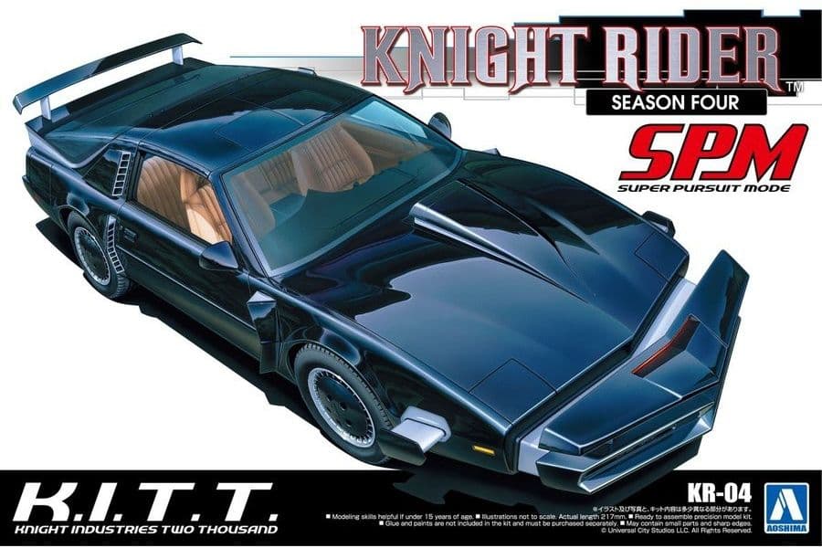 Knight Rider Knight 2000 K.I.T.T. SPM - Box Art