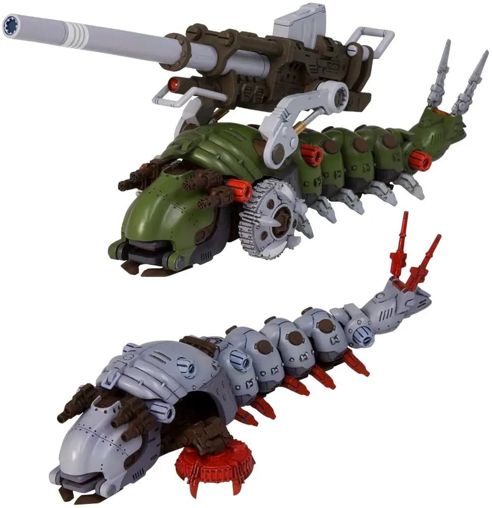 1/72 Zoids: Molga & Molga with Canory Unit (Reissue) - Box Art