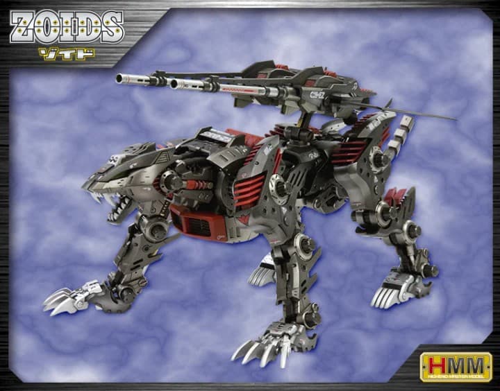 ZOIDS EZ-035 LIGHTNING SAIX MARKING PLUS VER. - Box Art