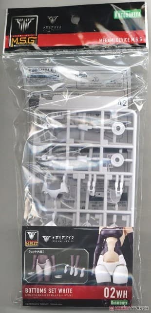 Megami Device M.S.G. Bottoms Set White - Box Art