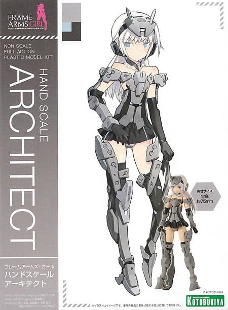 Frame Arms Girl Hand Scale Architect - Box Art