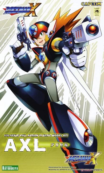 Rockman X (Mega Man X) AXL - Box Art
