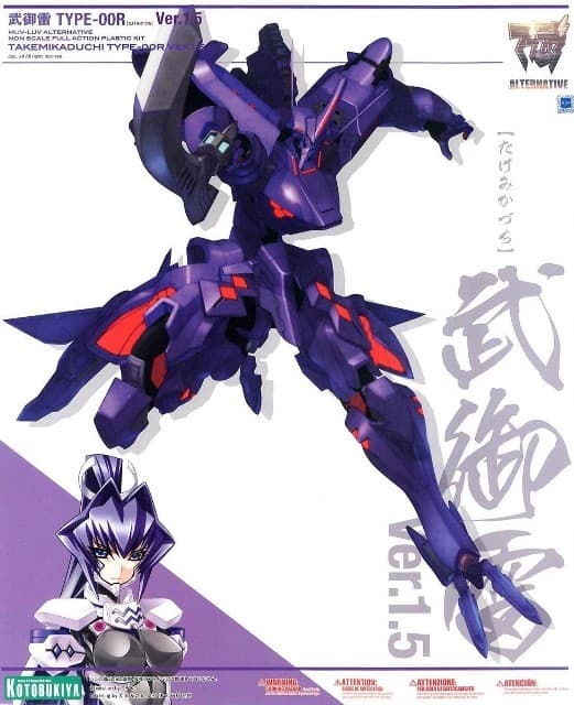 Muv Luv Alternative Takemikaduchi Type-00R Ver. 1.5 - Box Art
