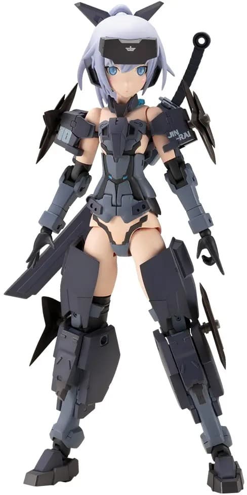 Frame Arms Girl Jinrai Indigo Ver. (Reissue) - Box Art