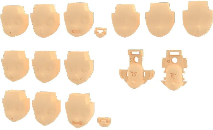 Megami Device M.S.G Face Set Sol Skin Color A - Box Art