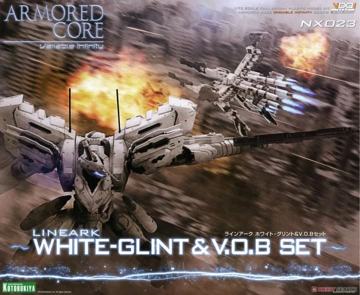 Armored Core Lineark White-Glint & V.O.B set - Box Art