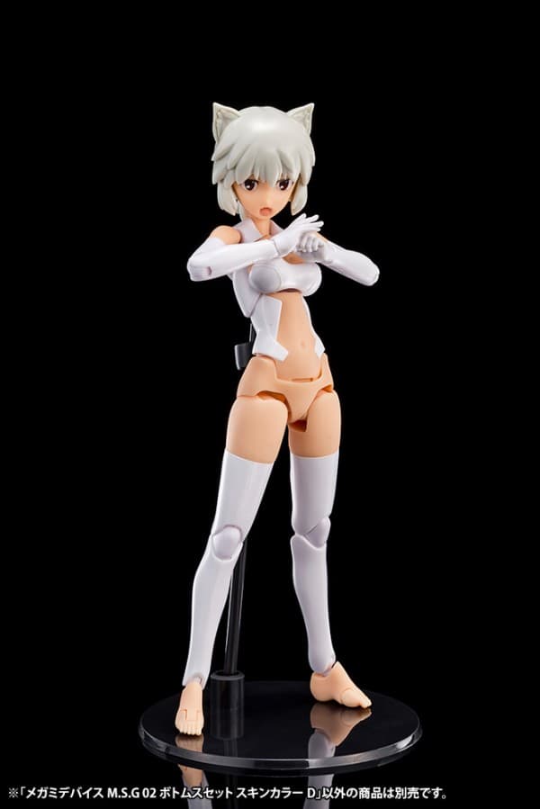 MEGAMI DEVICE M.S.G 02 BOTTOMS SET SKIN COLOR D - Box Art