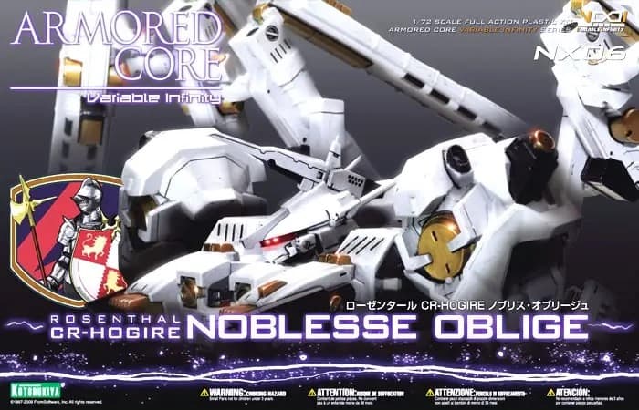 Armored Core Rosenthal CR-Hogire Noblesse Oblige - Box Art