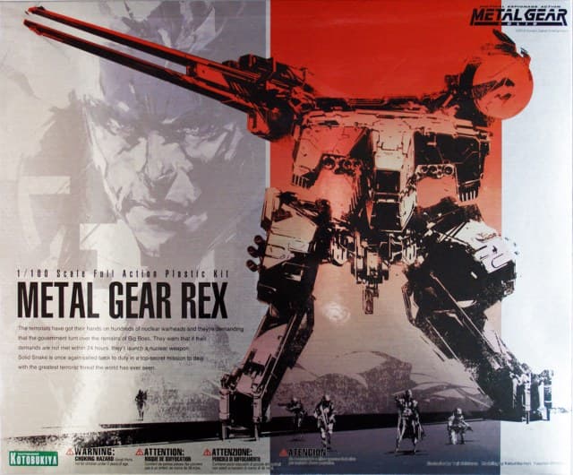 Metal Gear Rex - Box Art