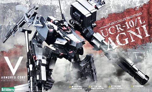 Armored Core V UCR-10/L Agni - Box Art