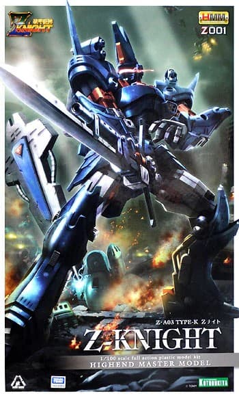 Z-Knight Z-A03 Type-K Z-Knight - Box Art