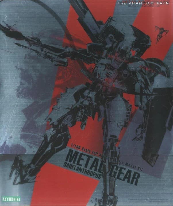 Metal Gear Sahelanthropus - Box Art