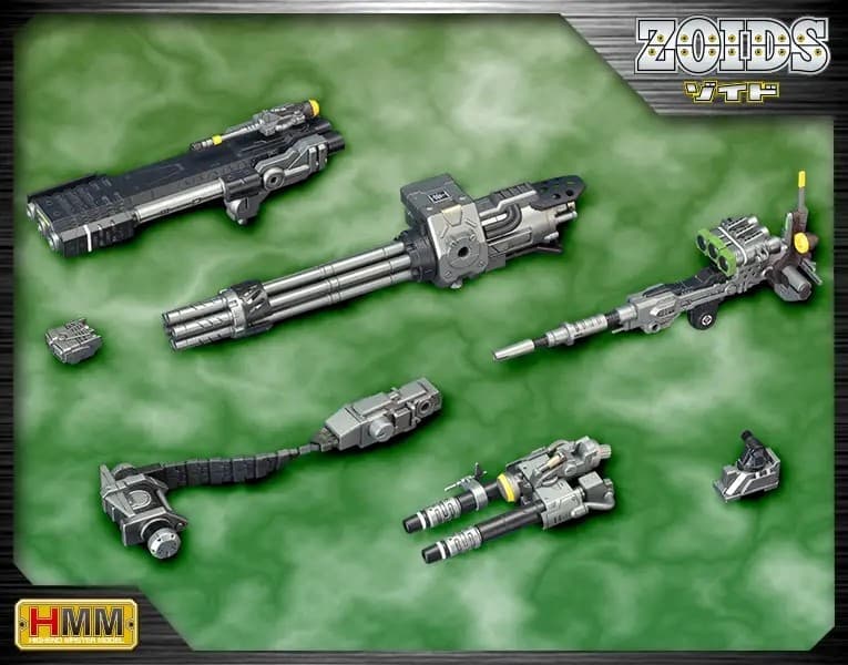 Zoids Customize Parts Beam Gatling Set - Box Art