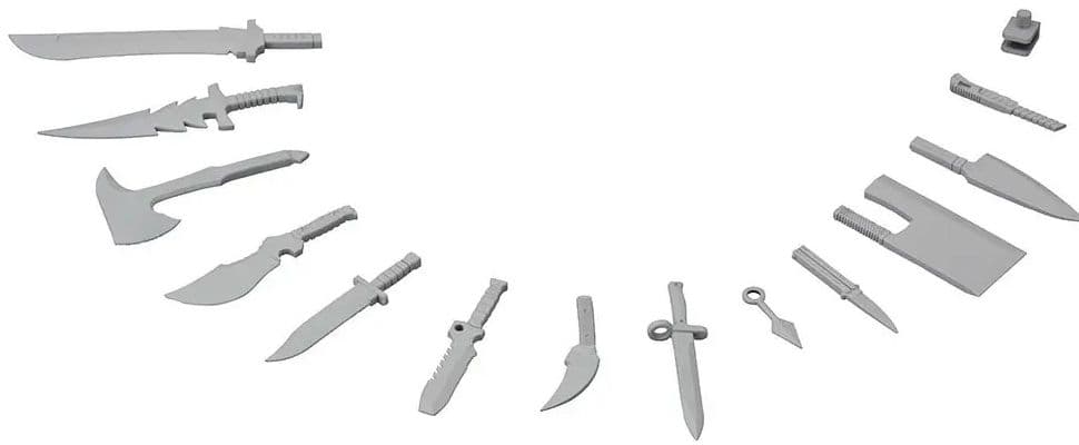 M.S.G Weapon Unit Knife Set - Box Art