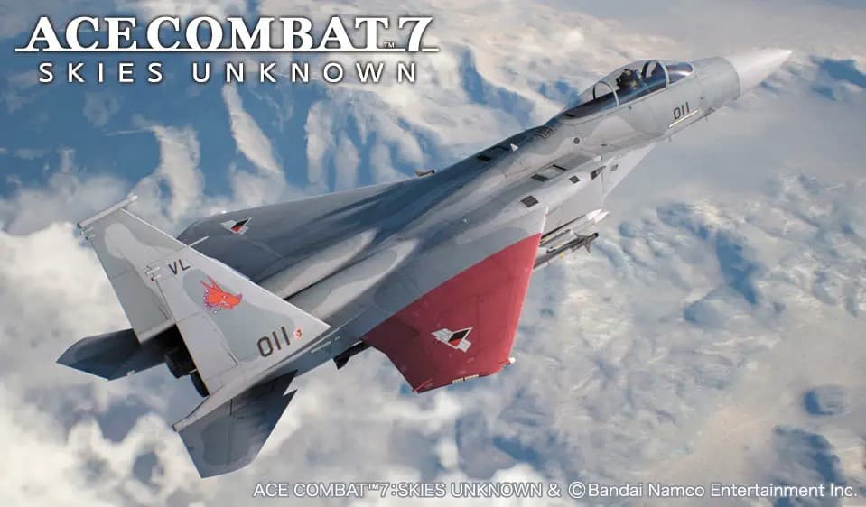 Ace Combat 7 Skies Unknown F-15C Eagle Galm 2 - Box Art