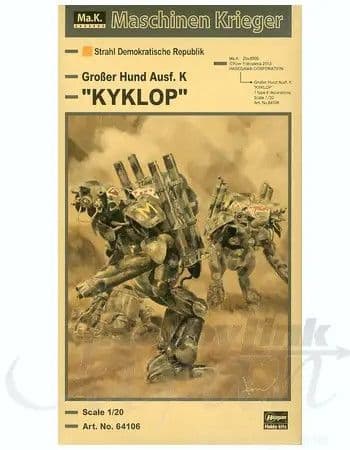 Grosser Hund Ausf. K "Kyklop" - Box Art