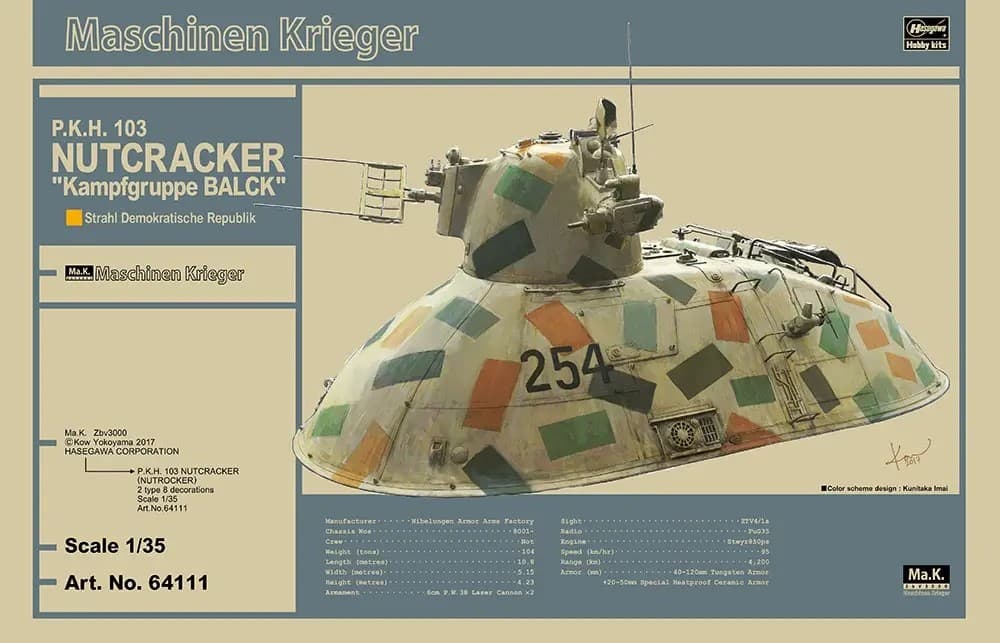 P.K.H.103 Nutrocker Kampfgruppe Balck - Box Art