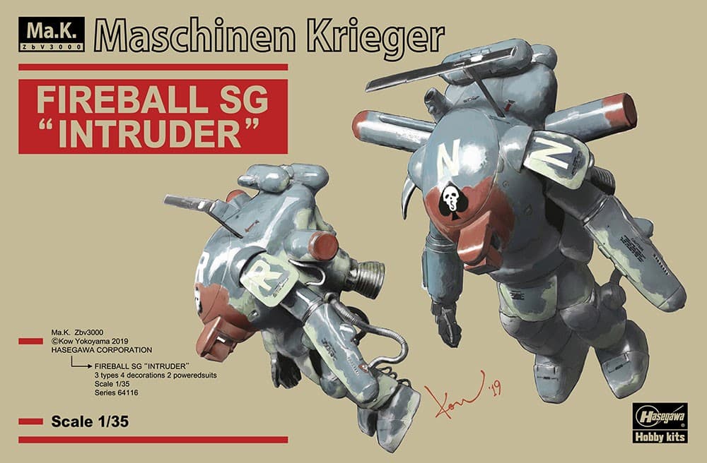 Fireball SG Intruder (2pcs) - Box Art
