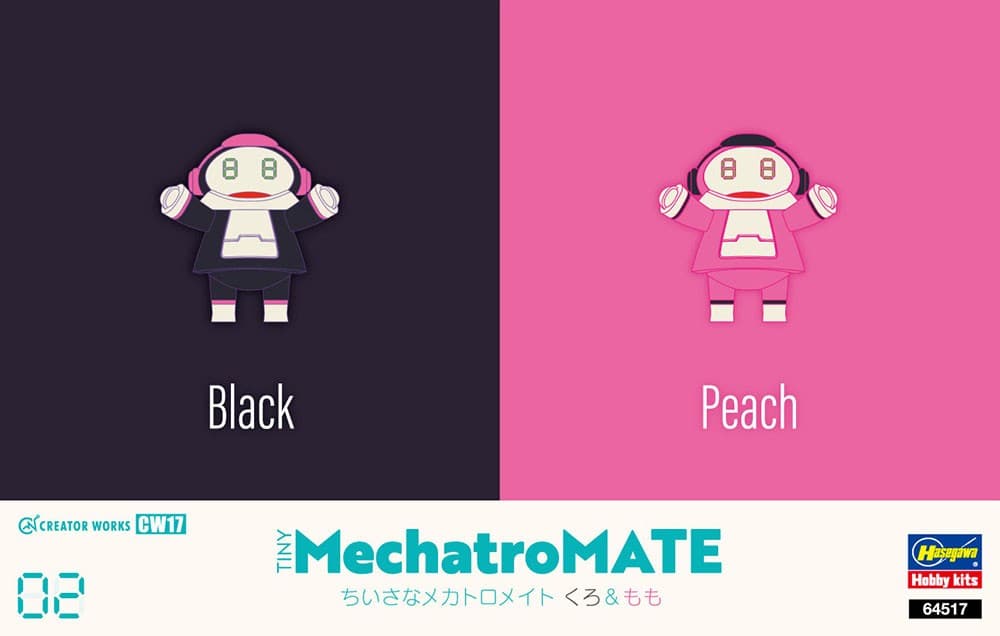Small Mechatromate No.02 Black & Pink - Box Art