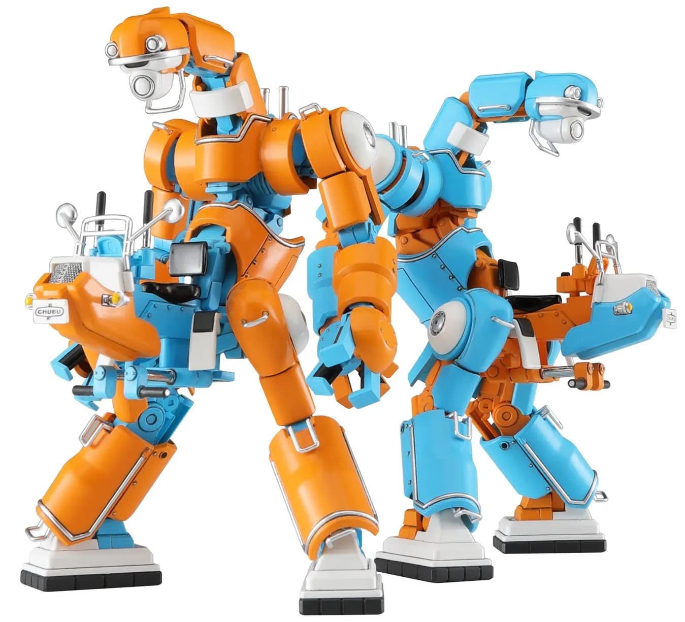 Mechatro Chubu 01 No.02 "Orange & Mizuiro" - Box Art