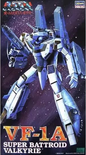 1/72 VF-1A Super Battroid Valkyrie - Box Art