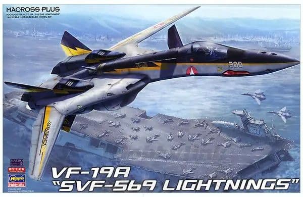 VF-19A SVF-569 Lightnings Limited Edition - Box Art