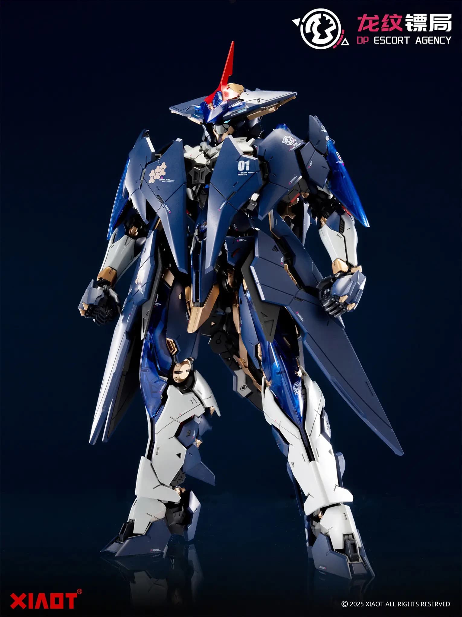 1/100 DP Escort Agency Ling Yao Plastic Model Kit - Box Art