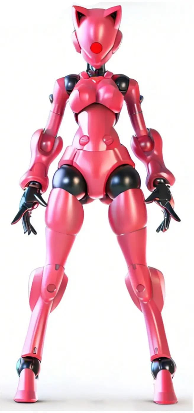 3 min project Series Xenodash Plastic Model Kit (Pink)