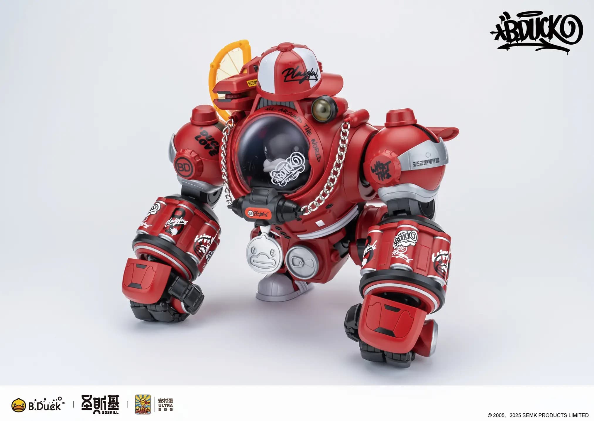 Soskill x Ultra Egg HiphopDuck Plastic Model Kit