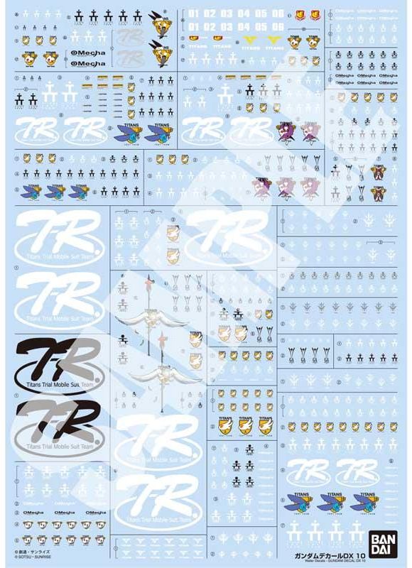 GUNDAM DECAL DX 10
