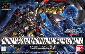 HGGS MBF-P01-Re2AMATU Gundam Astray Gold Frame Amatsu Mina - Box Art