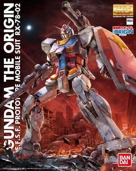 RX-78-02 Gundam The Origin - Box Art