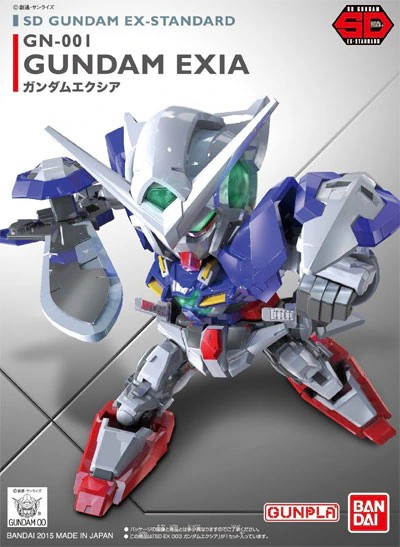 SD Gundam EX Standard GN-001 Gundam Exia