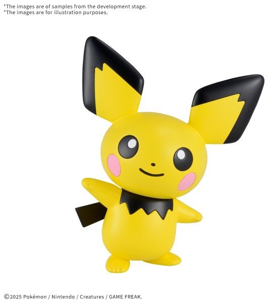 Pokemon Model Kit QUICK!! 24 PICHU