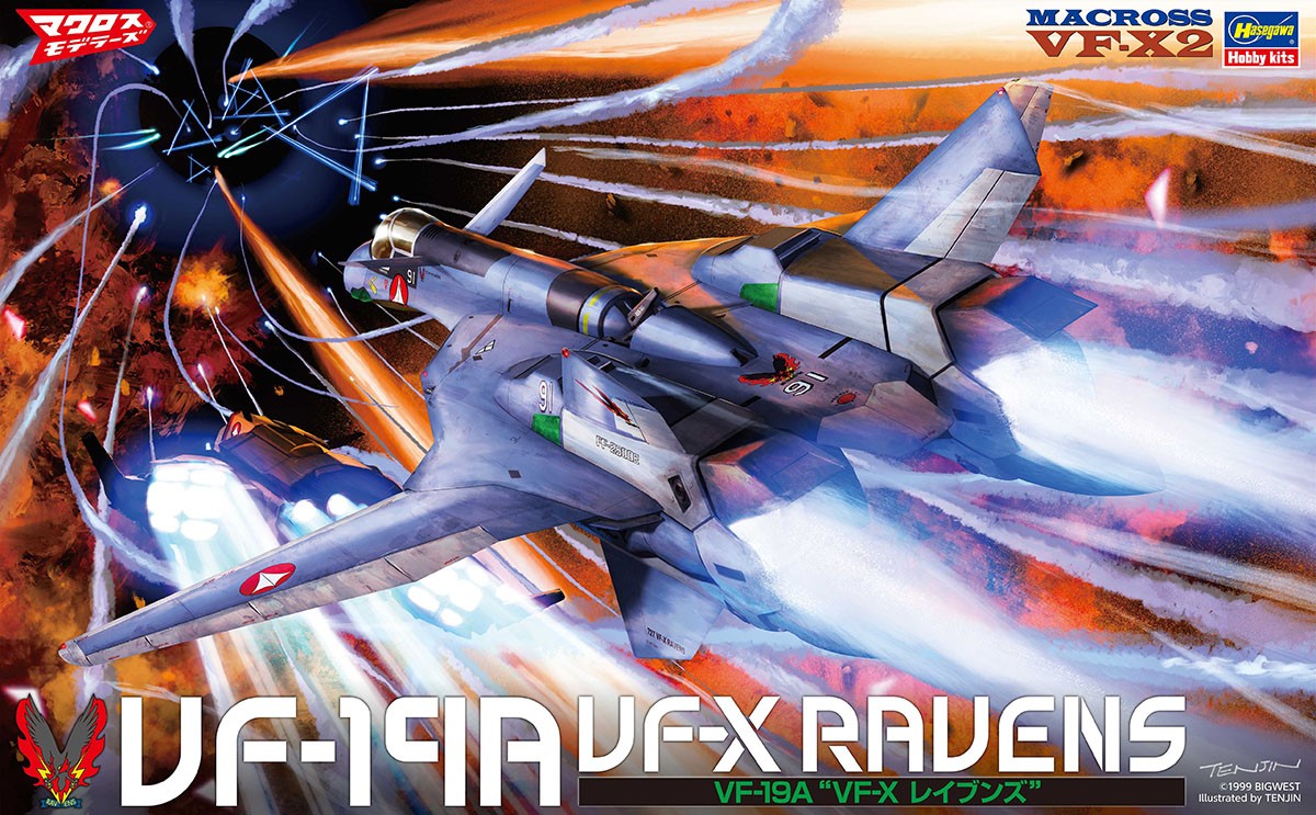 1/48 VF-19A VF-X Ravens